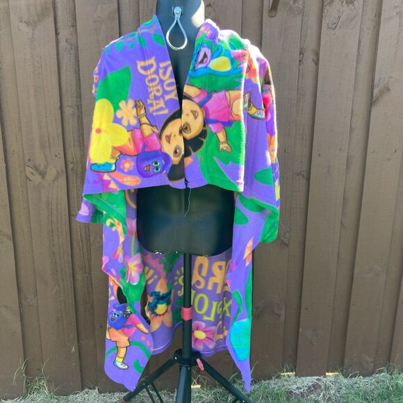 2010 Y2K Dora the Explorer Nick jr Snuggie blanket - Picture 2 of 2